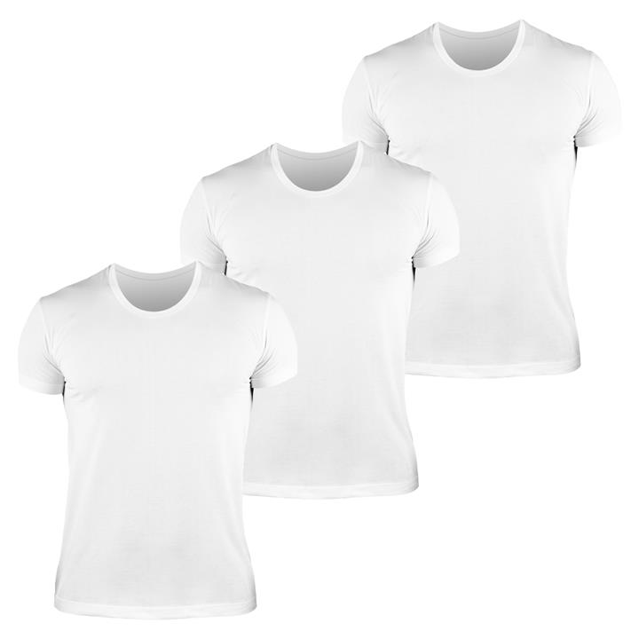 زیرپوش مردانه کیان تن پوش مدل U Neck Shirt Classic W مجموعه 3 عددی
